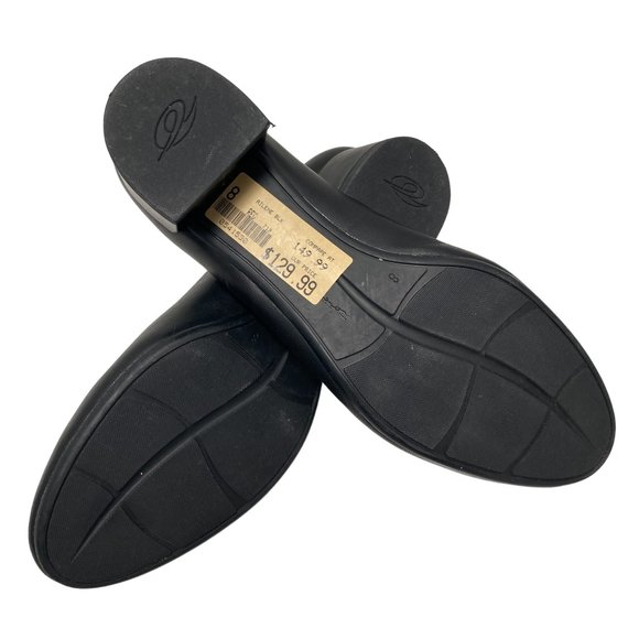 Easy Spirit Comfort Ailene Low Block Heel Dress Shoes Pumps Black Leather Size 8 - Picture 12 of 12